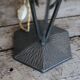 Vintage wrought iron lamp, table lamp, ironwork, lamp