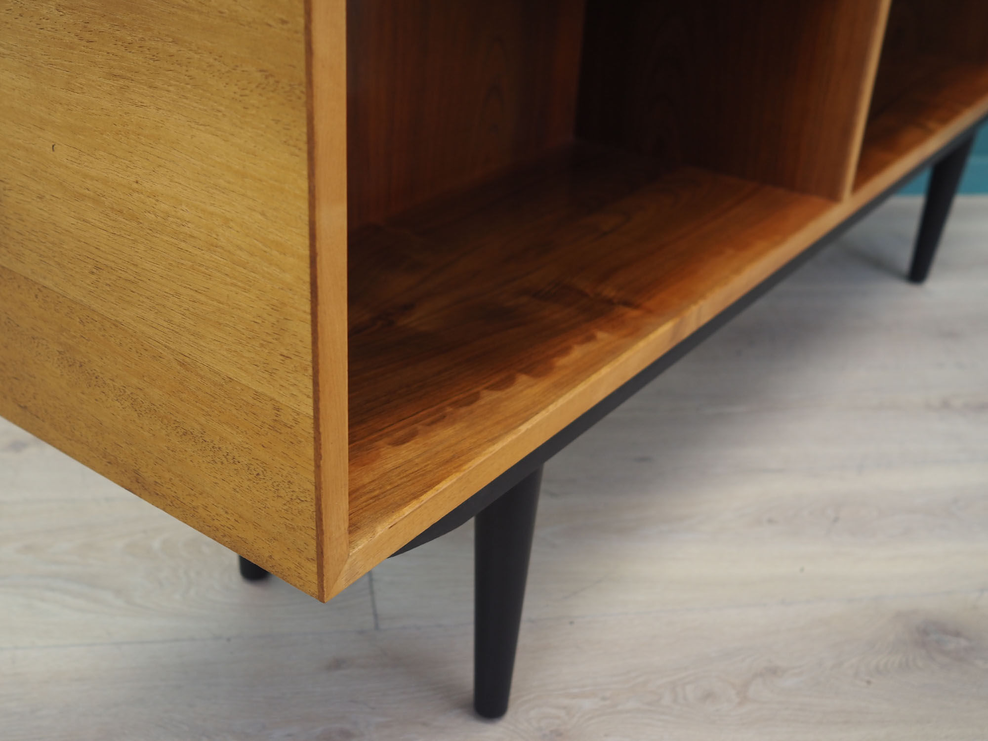 Acacia bookcase, Danish design, 60s, production: Denmark