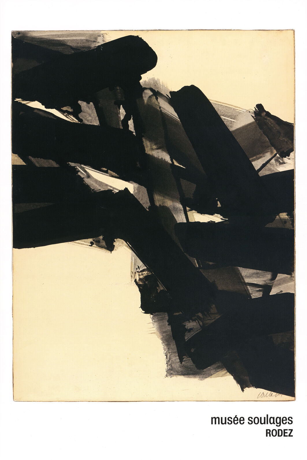 Print by Pierre Soulages