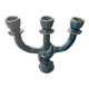 Three handcrafted ceramic items