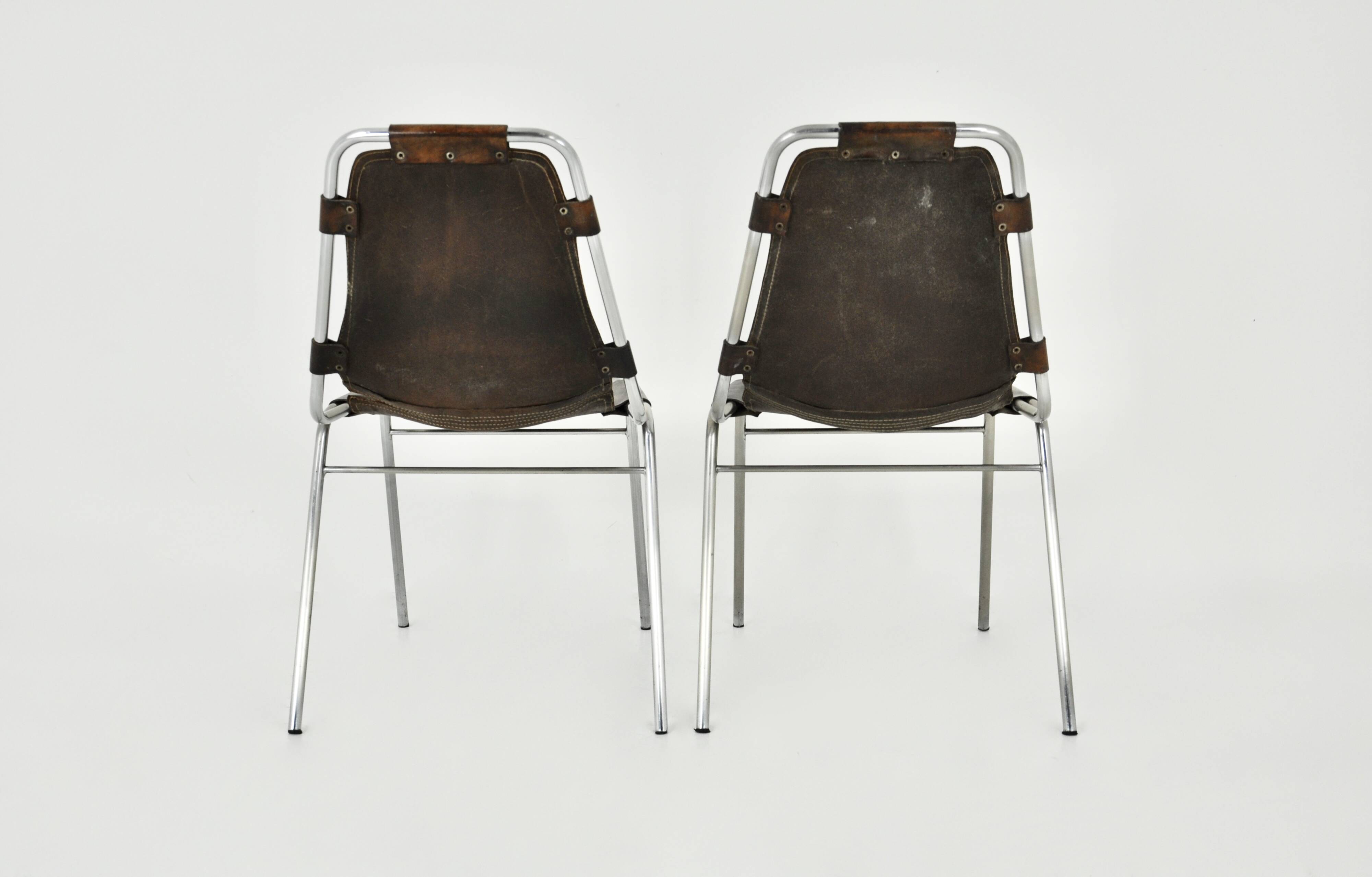 Les Arcs chairs by Dalvera, 1960s, set of 2