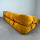 Nubuck leather amphibious sofa by Alessandro Becchi for Giovannetti,