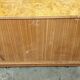 Buffet low elm magnifying glass circa 70