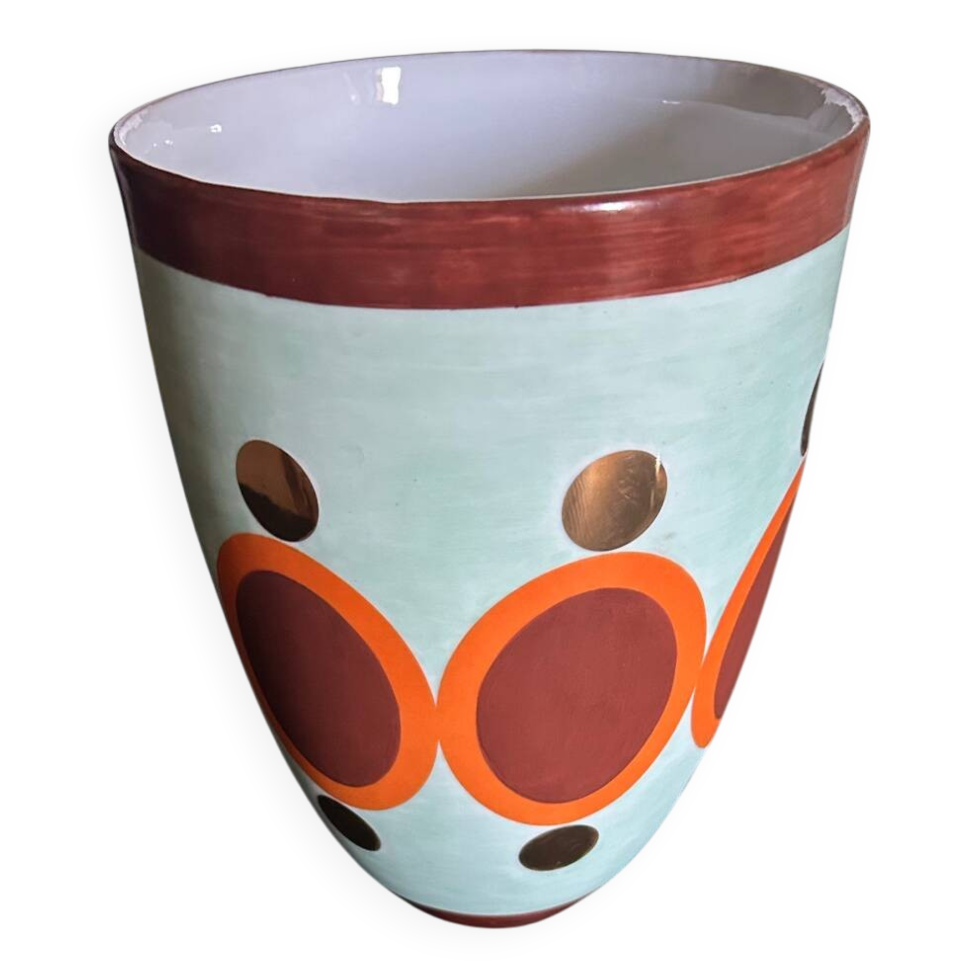 Magnificent vase by Frédéric de Luca