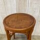 Tabouret en bois courbé
