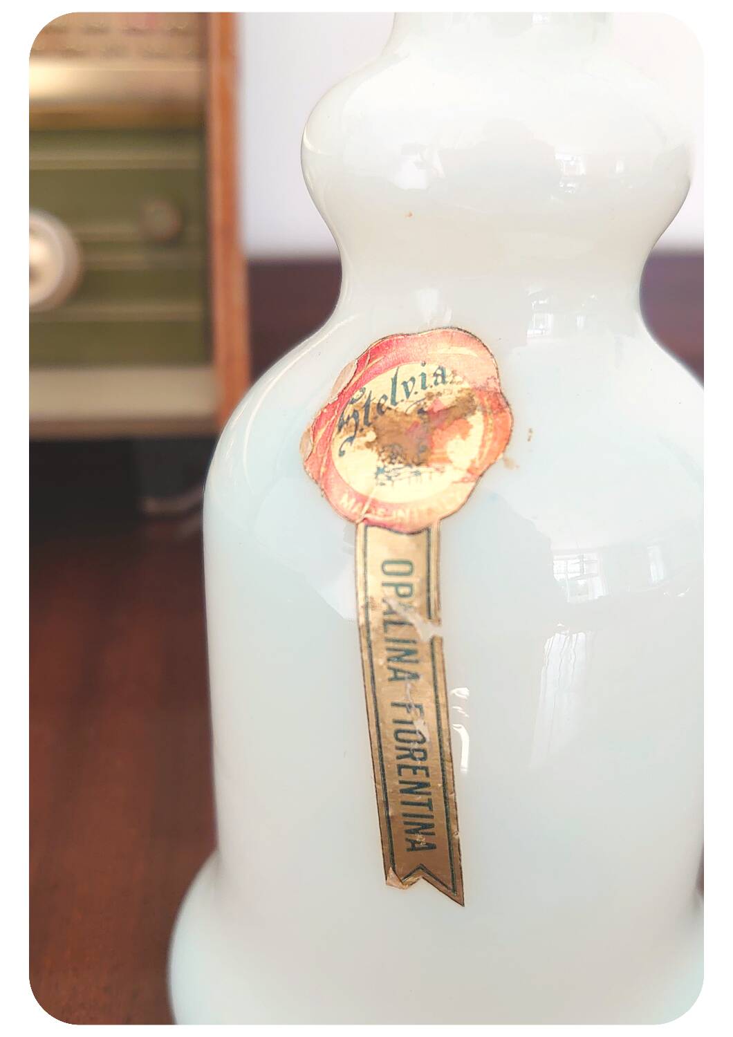 Vase Stelvia Opalina Fiorentina