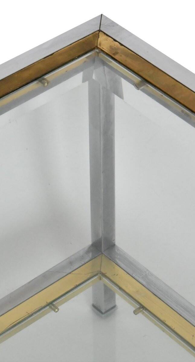 1970s square coffee table