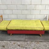 50/60s compact convertible sofa