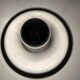 Space Age wall lamp/ceiling lamp, Germany, 1970s.