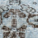 5x8 faded blue handmade turkish rug 260x150cm