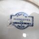 Sept  assiettes  plates de Sarregemines