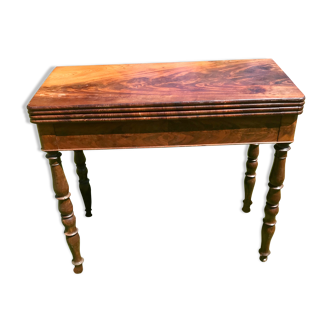 Table de jeu ancienne style Louis Philippe