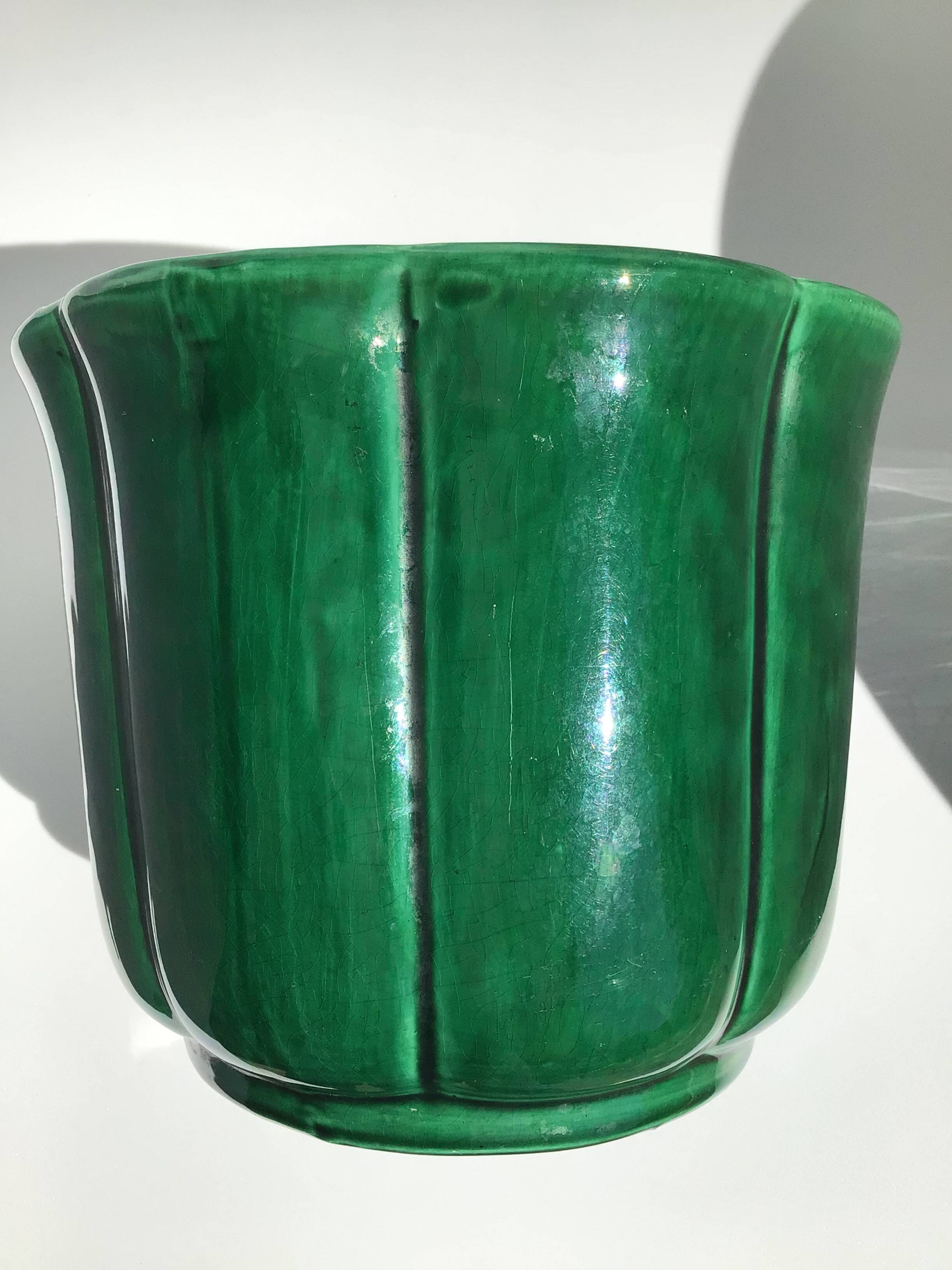 Longchamp tulip flowerpot from the 1930s