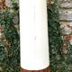 Tripod lampfloor, with vintage conical lampshade, 60s