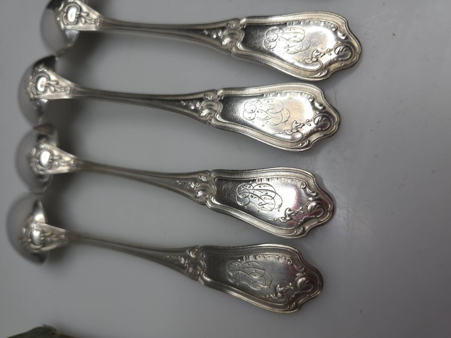 Solid silver cutlery