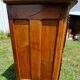 Louis XV 3-door walnut sideboard on plinths