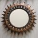 Duo of mirrors in metal of the 60s/70s