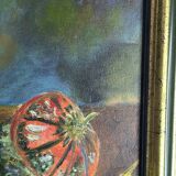 Modern School, 20th Century - Oil on canvas - Still life with fruit - 1999