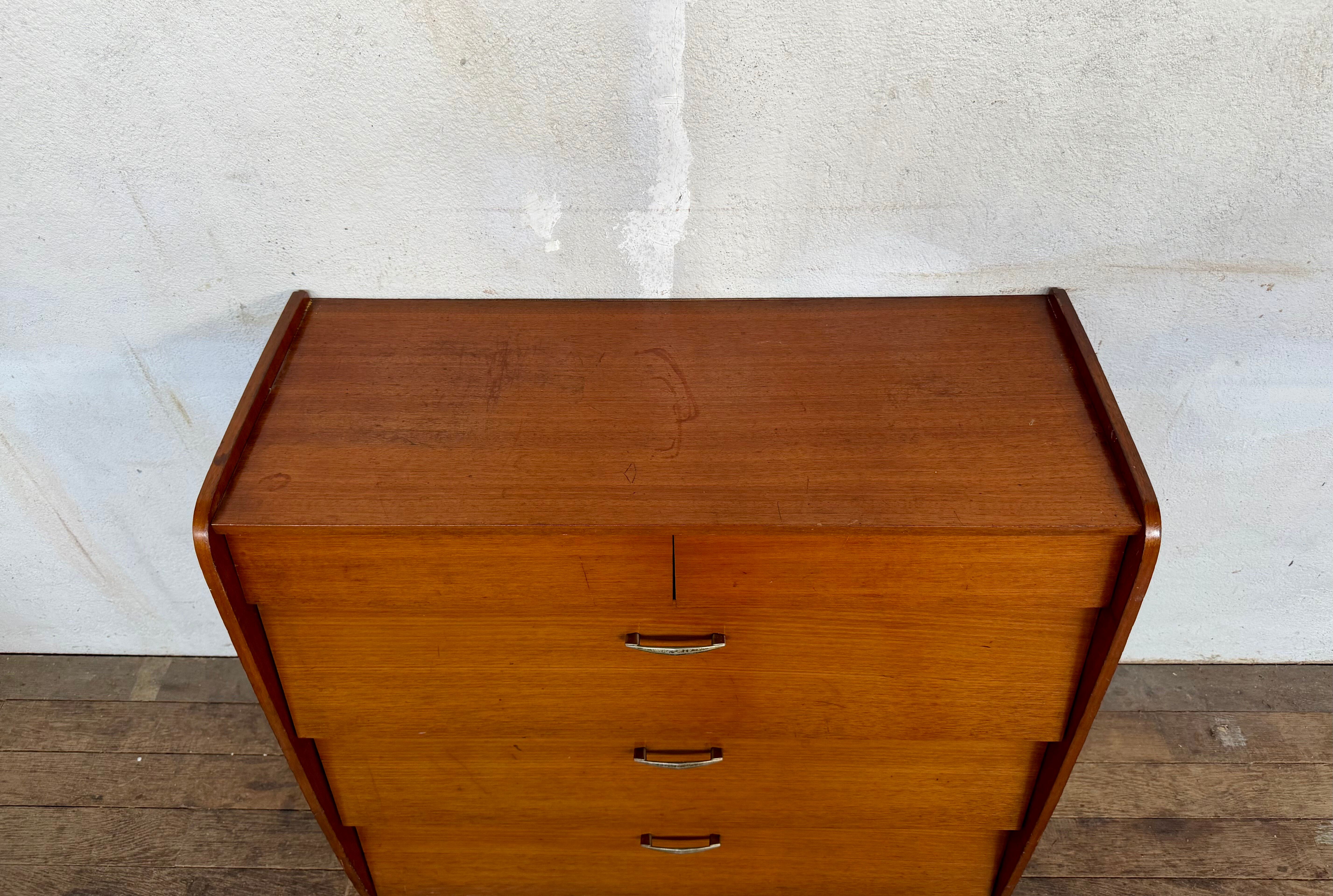 Vintage Scandinavian look shoe cabinet