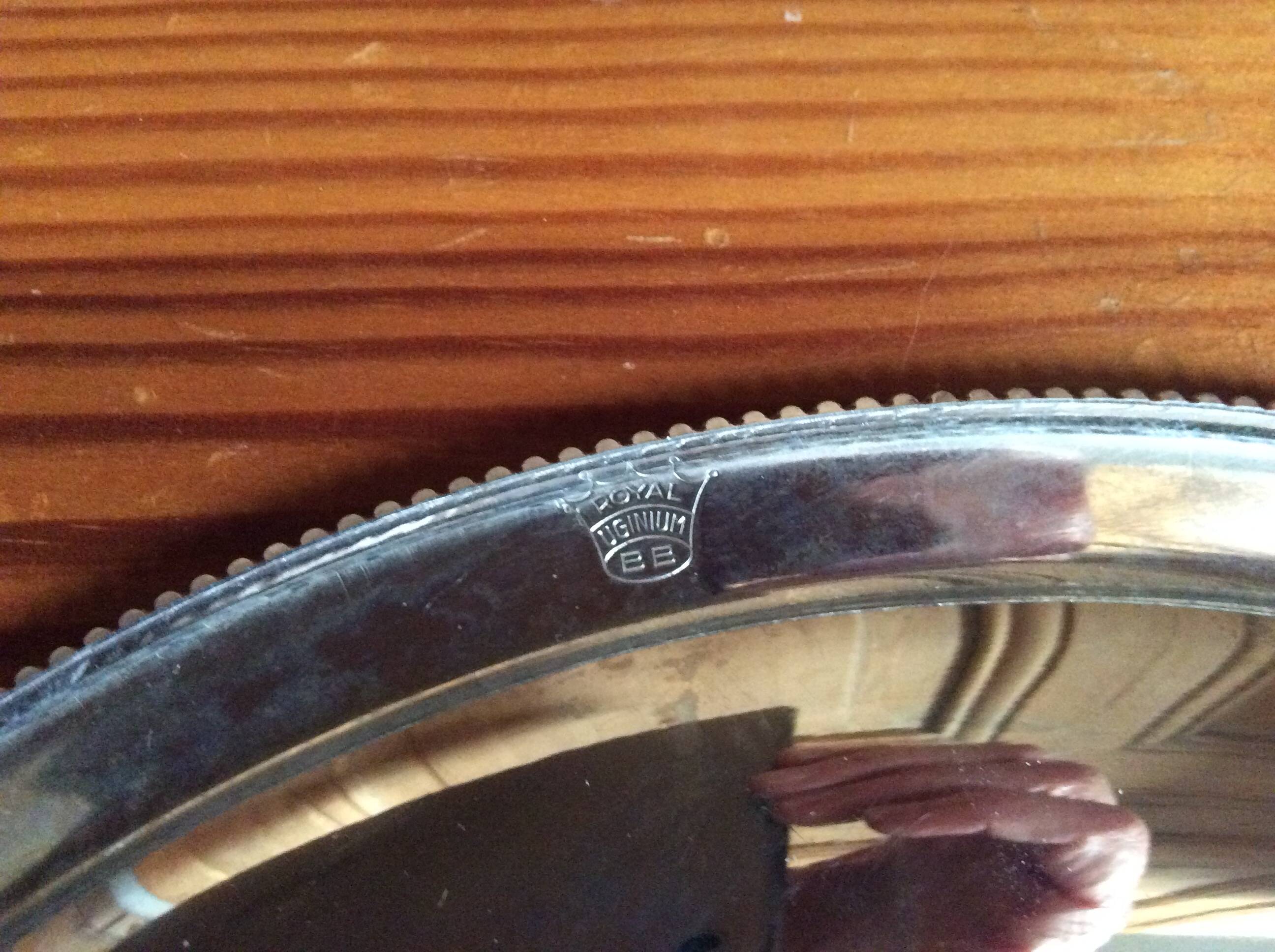 Stainless steel dish