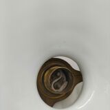 Opaline glass pendant light