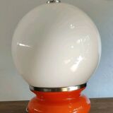 Murano Glass Table Lamp Attributed to Carlo Nason for Mazzega
