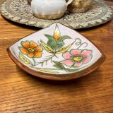 Multicolored flower bowl ANTICO for Sant Vicens
