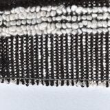 7x10 Chunky Wool Striped Handmade Rug, 206x295Cm
