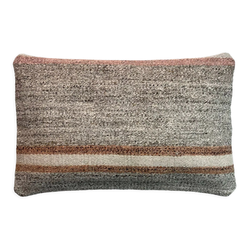 Vintage turkish handmade cushion cover, 30 x 50 cm