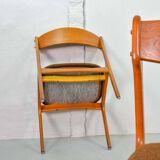 Erik Buch Danish Design Teak Dining Chairs for Oddense Maskinsnedkeri 1960s