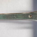 Lot de 7 fourchettes de table en argent massif
