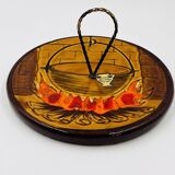 Cheese board with cauldron decoration, Vallauris