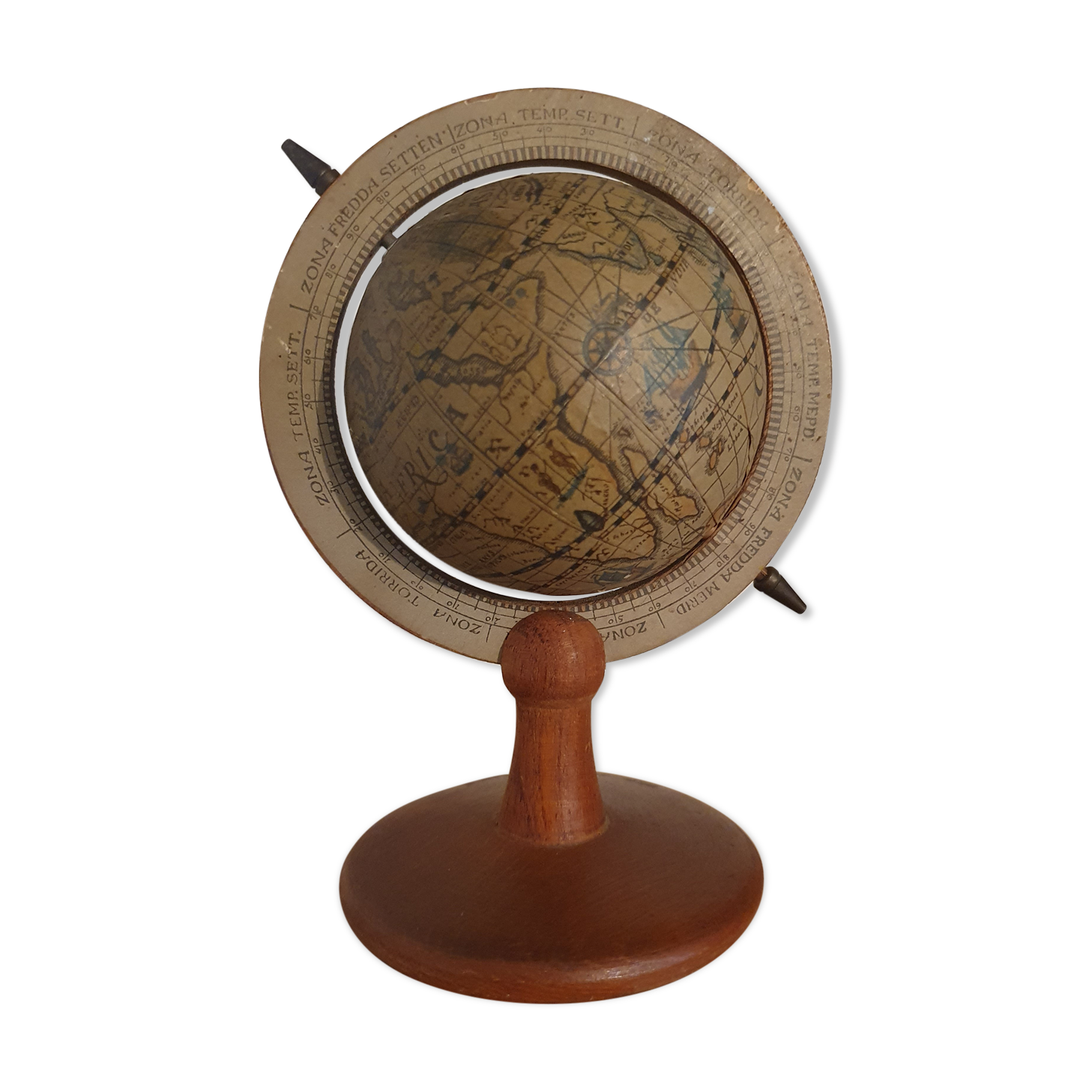 Globe terrestre vintage