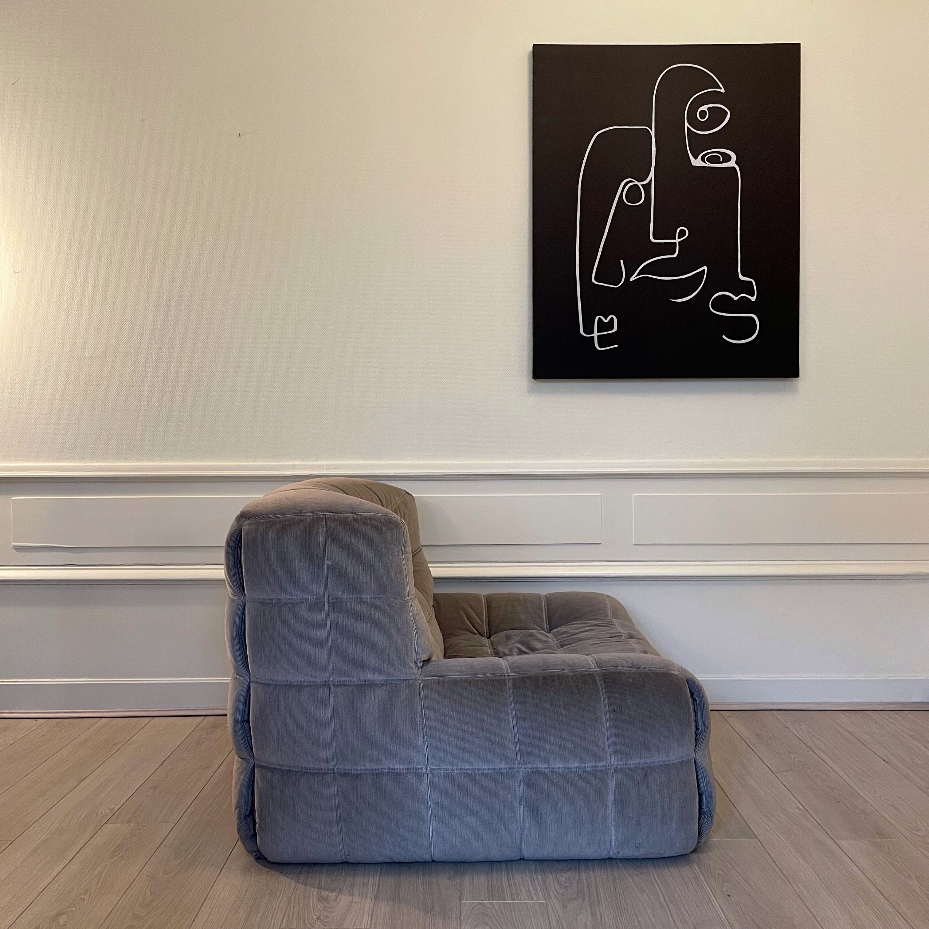 Kashima armchair by Michel Ducaroy for Ligne Roset in 1976