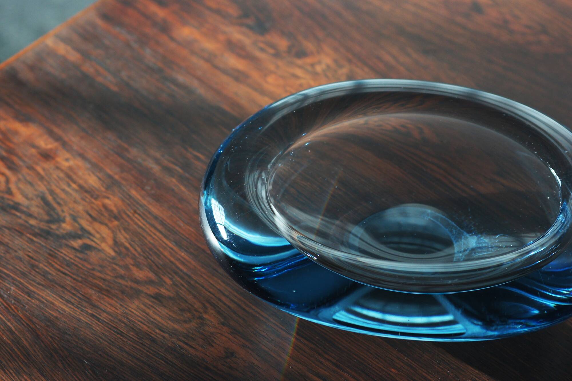 Glass Bowl design Per Lütken for Holmegaard, 1950s