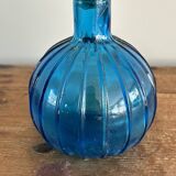 Carafe à décanter vintage en verre Empoli avec bouchon, Italie, années 1960