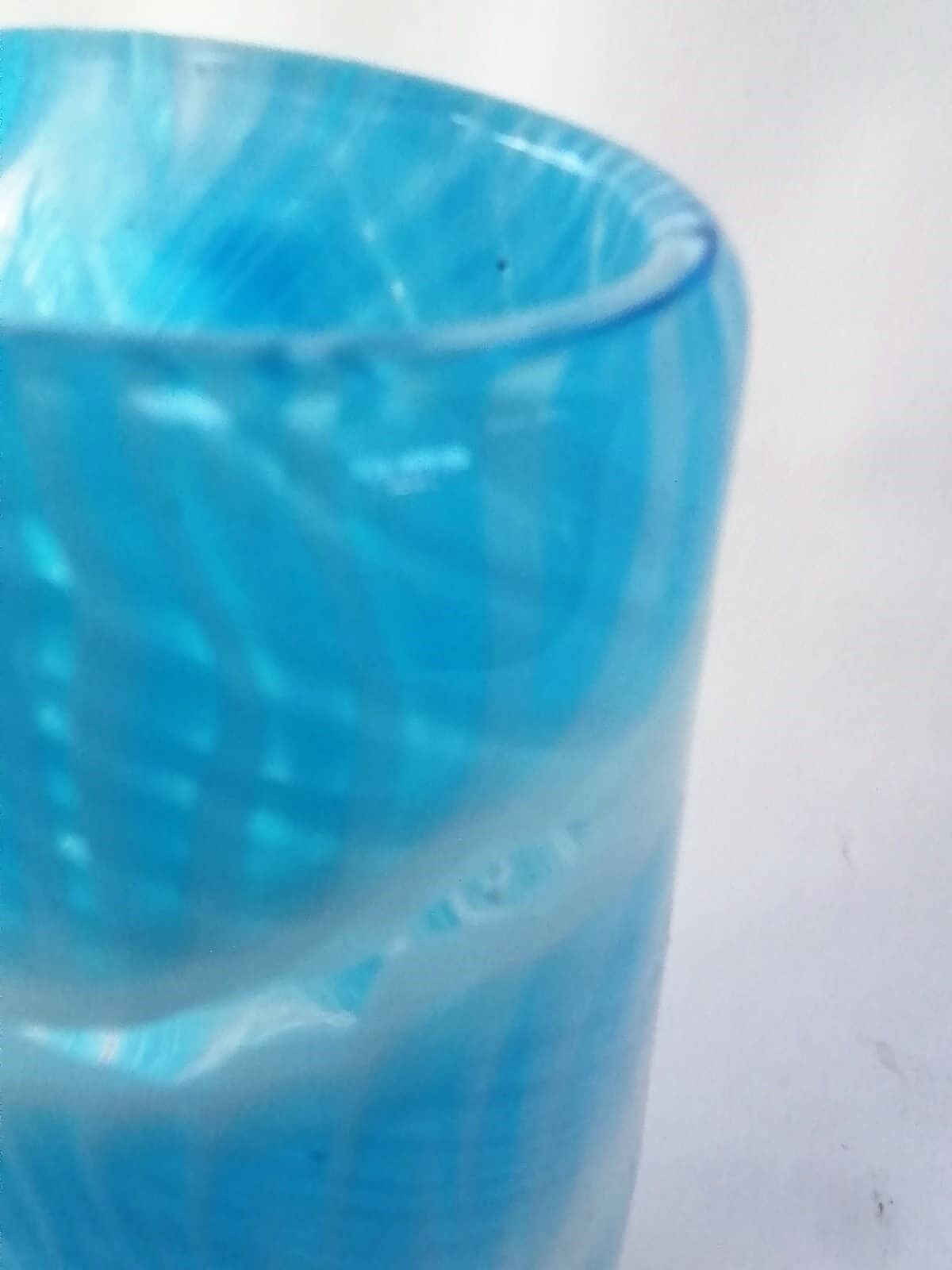 Glass vase from Murano Italia 1960