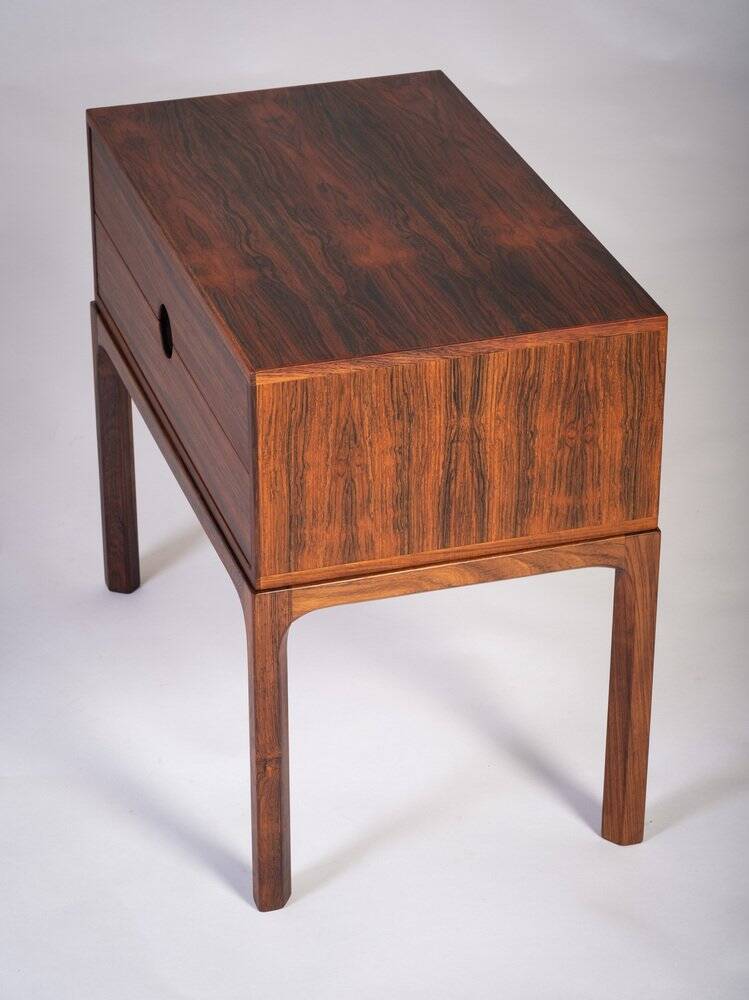 Nightstand in Rosewood by Aksel Kjersgaard, Denmark, 1960s