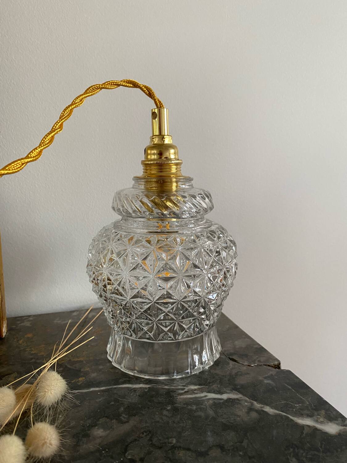 Vintage portable lamp