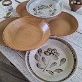 Vintage Sarreguemines stoneware plates
