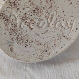Ceramic vase sign accolay vallauris