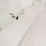 Plexiglass audio-TV cabinet, Italy, 1970s.