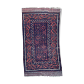 Old carpet Afghan Belutch 122x220 cm