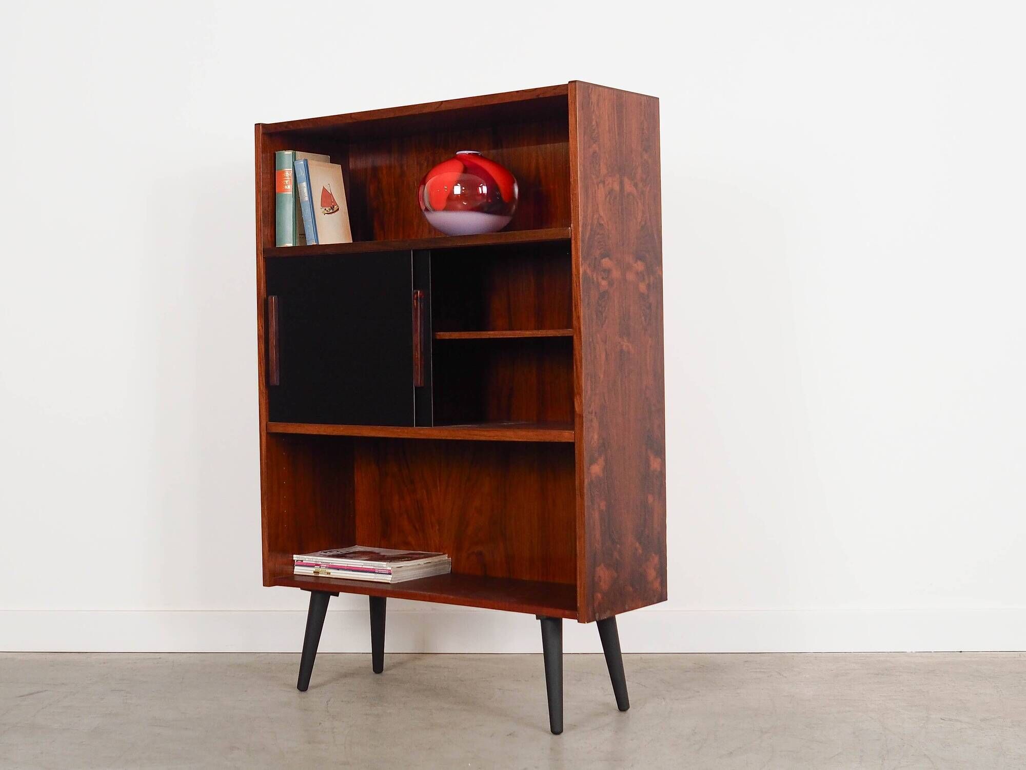 Rosewood bookshelf, Danish design, 1970s, production: Denmark