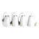 Suspensions Opaline , lot de quatre