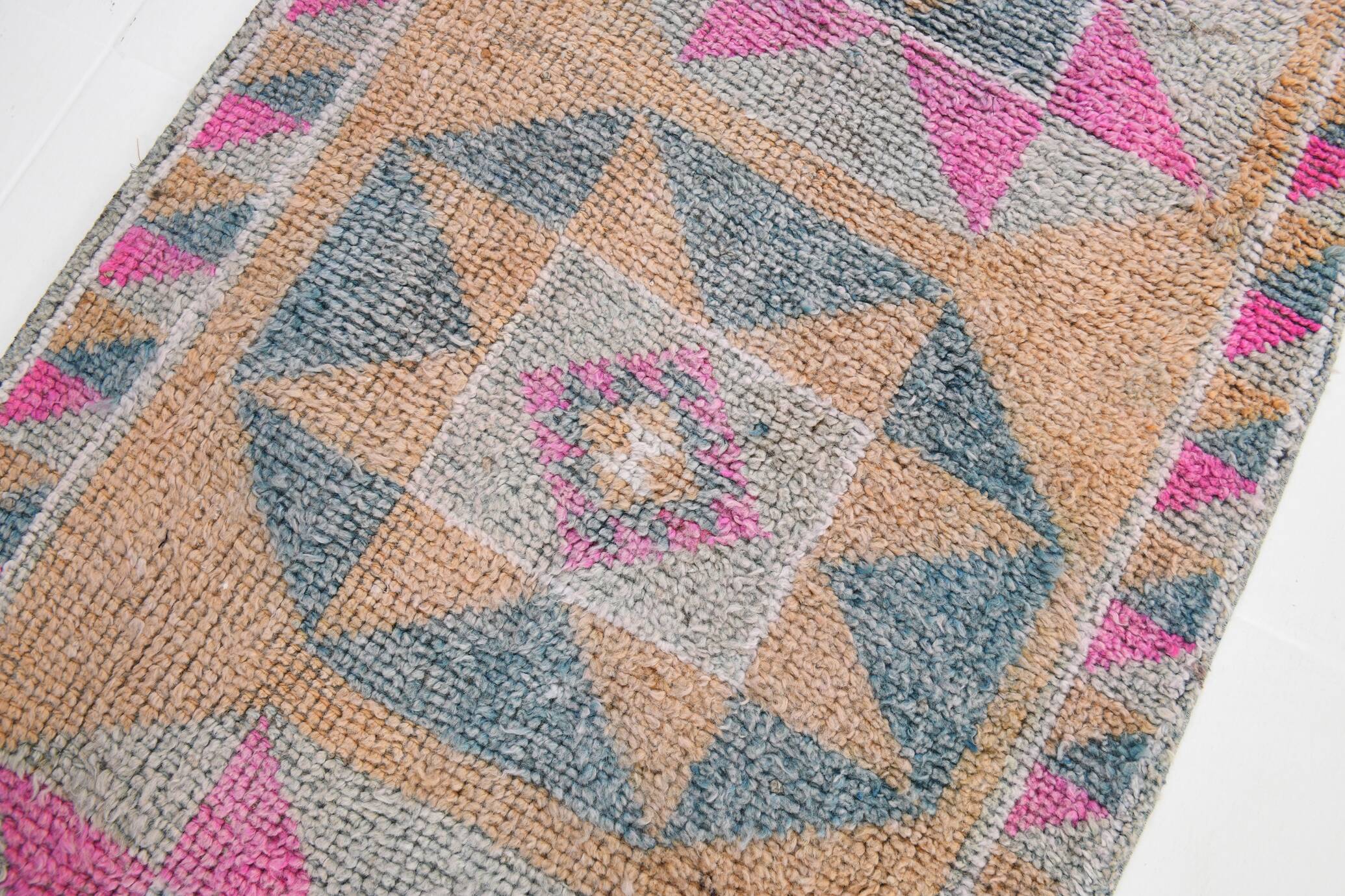 Soft Multicolor Persian Runner Rug, 83x335Cm