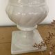 Vase Médicis porcelaine Limoges H23cm