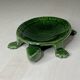 Turtle pocket tray in enameled cast iron signed Castirone France