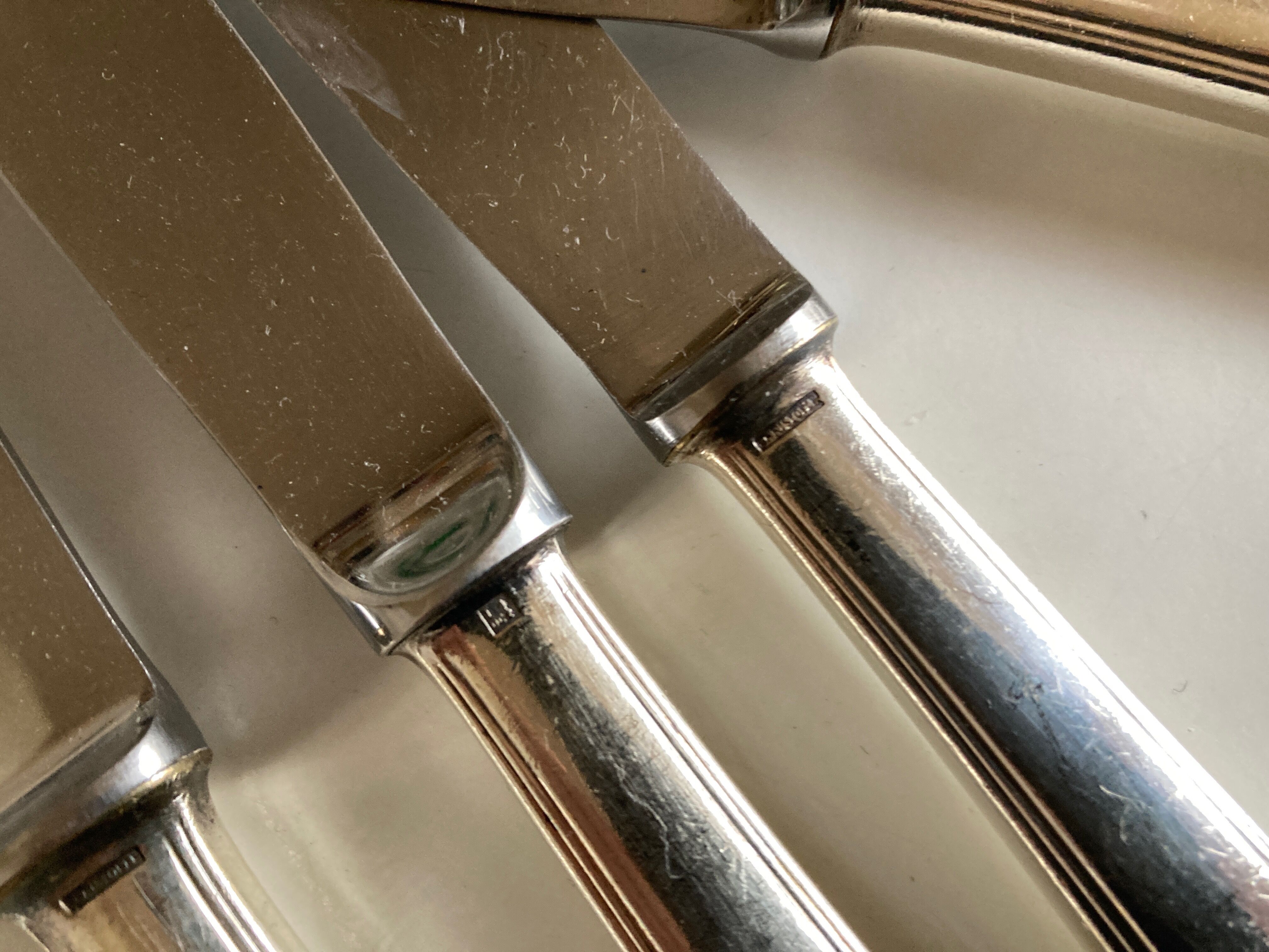 Set of 12 Christofle America knives