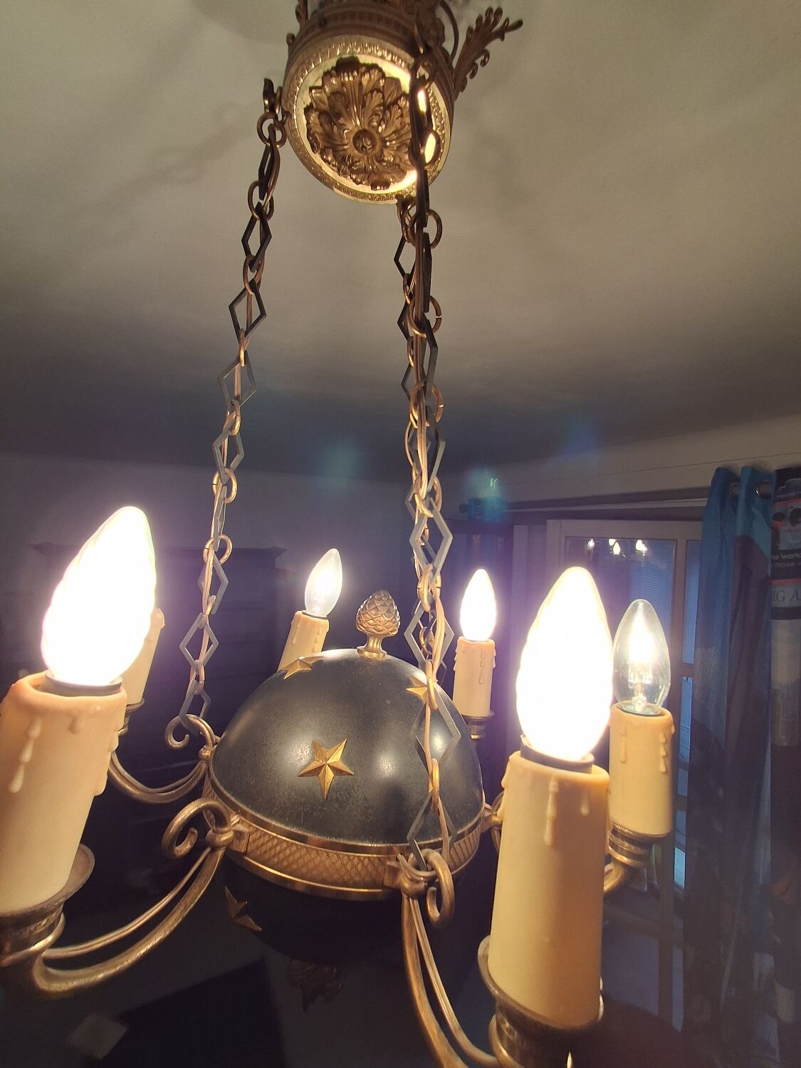 Napoleon III ball chandelier